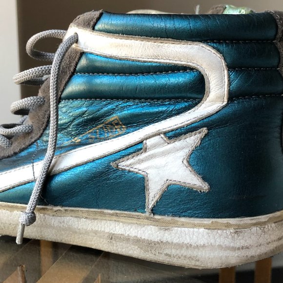 Golden Goose Hightop Sneakers 41 - Picture 6 of 14